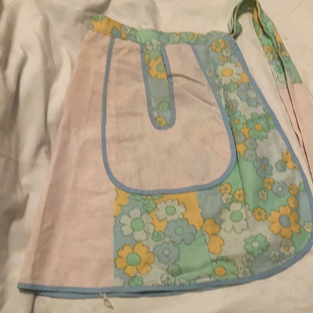Vintage Handmade Half Apron